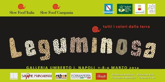 cartellone leguminosa slow food Napoli