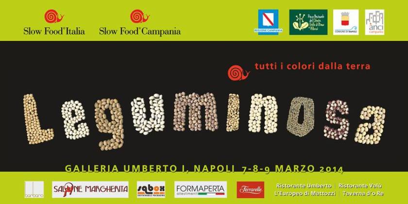 cartellone leguminosa slow food Napoli