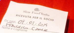 checco smile socio slow food a Leguminosa napoli