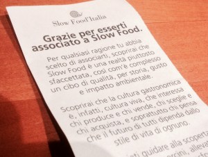 checco smile socio slow food a Leguminosa napoli