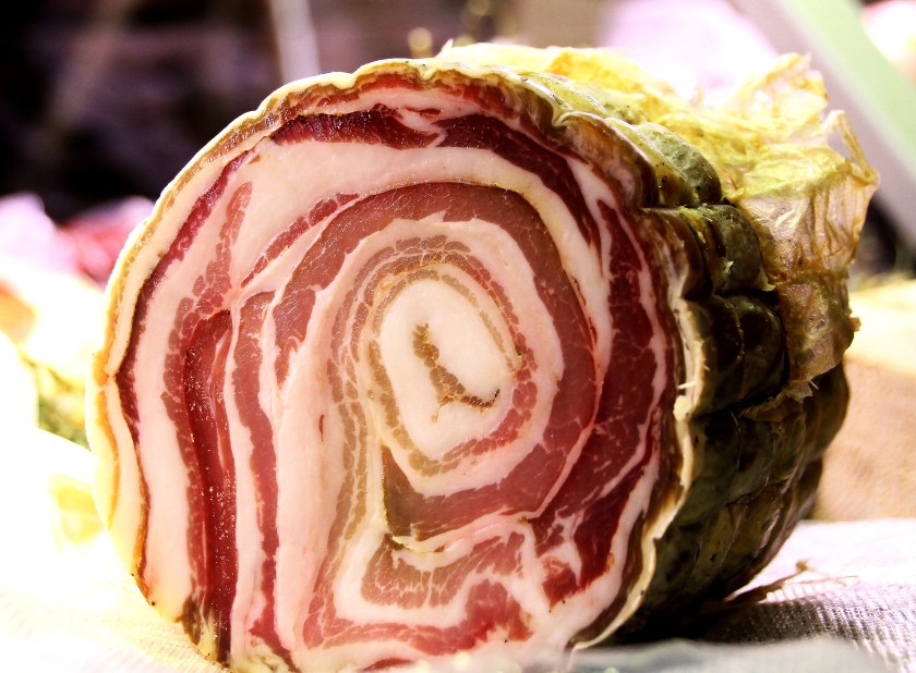 pancetta all'enoteca fiordigusto, volla, napoli