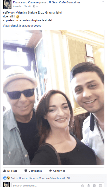 francesco scarano e checco smile teatro lendi